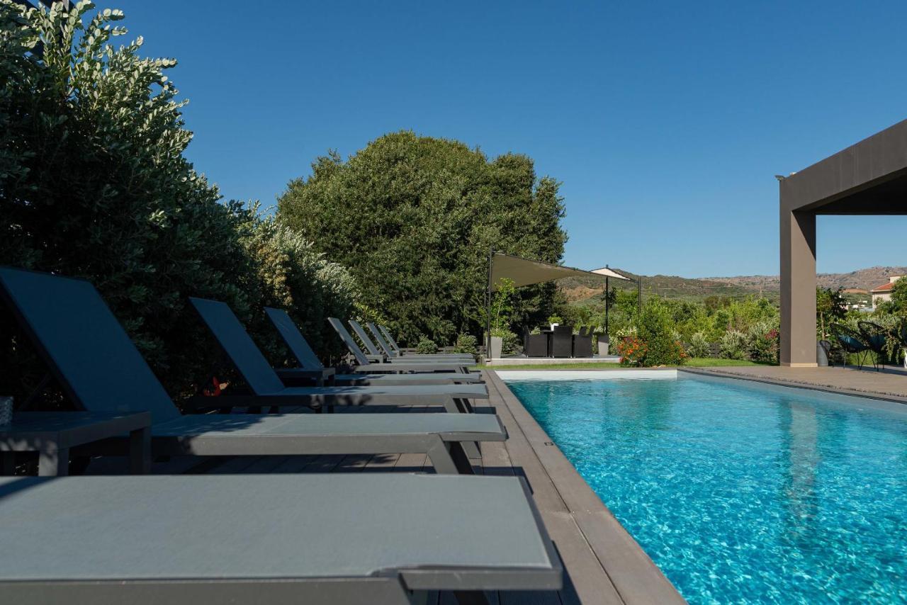 Villa Vega I "Heated" Pool, Next To Nature! Chania  Exterior photo